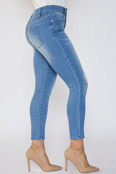 ROYALTY FOR ME Pants Women Petite Curvy Fit High-Rise Skinny Jean 12 Pack