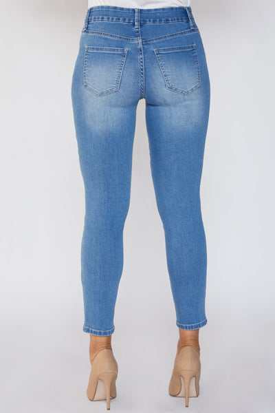 ROYALTY FOR ME Pants Women Petite Curvy Fit High-Rise Skinny Jean 12 Pack
