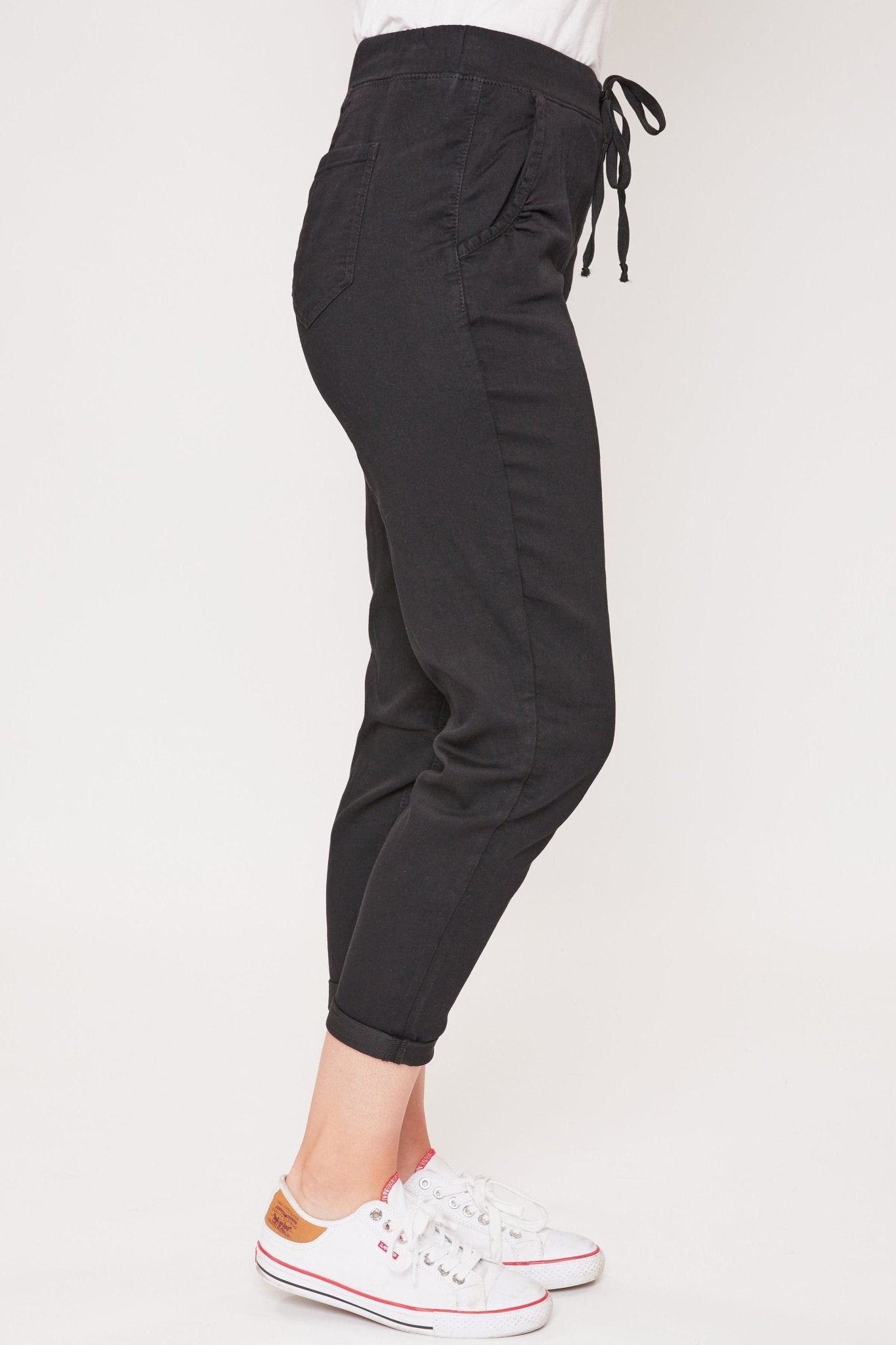 Missy Kozy Fit Mid-Rise Jogger- 2 Colors! - North Threads